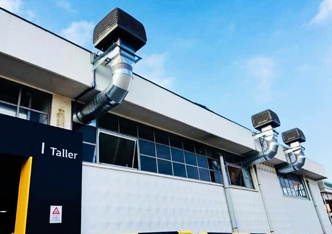 Sistemas de Ventilación y Extracción Industrial